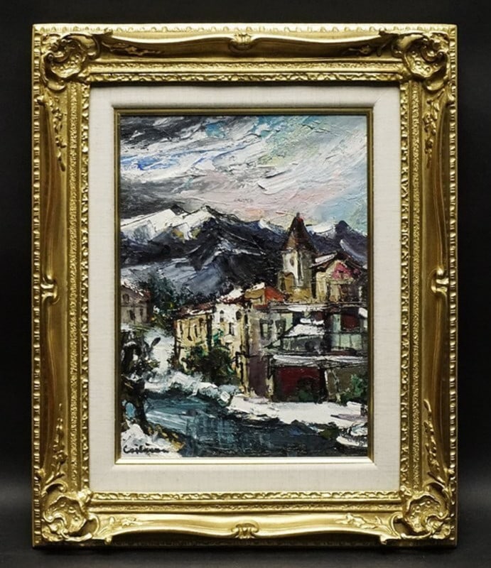 Signed Original Oil Painting Village Framed Pyrenees Rodolphe Caillaux: Signed Original Oil Painting Village Framed Pyrenees Rodolphe Caillaux Item Specifics: Unit Of Sale: Single Piece Artist: Rodolphe Caillaux Signed By: Rodolphe Caillaux Signed: Yes Size: Medium Materi