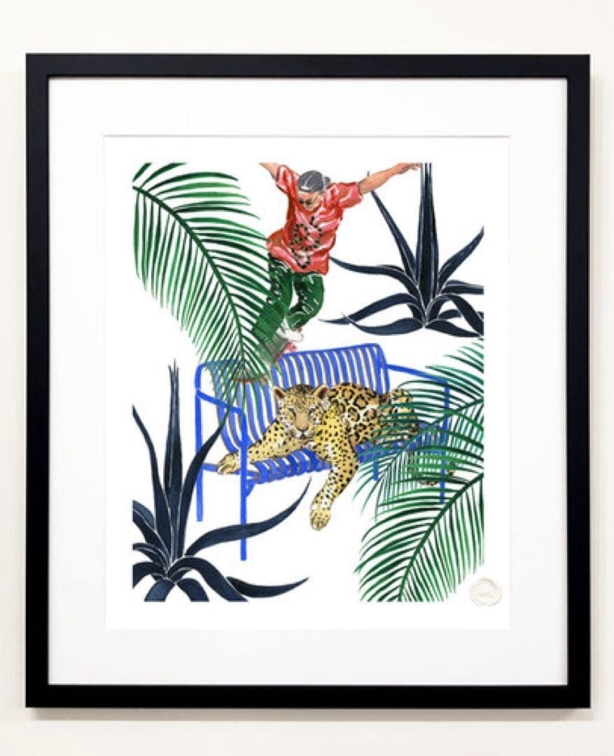 Limited Giclee Print Leopard Skateboard Art Signed by Pali: Limited Giclee Print Leopard Skateboard Art Signed by Pali Item Specifics: Artist: ZISHI Unit Of Sale: Single Piece Signed By: ZISHI Image Orientation: Portrait Size: Medium Signed: Yes Material: Pape