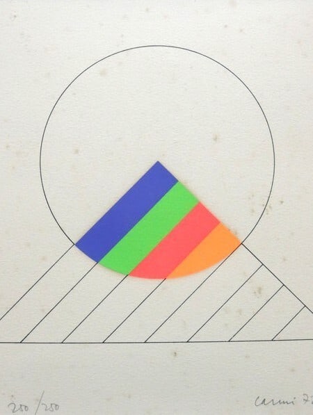 Eugenio Carmi Abstract Silkscreen 1972 Signed Italian Geometric Art: Eugenio Carmi Abstract Silkscreen 1972 Signed Italian Geometric Art Item Specifics: Unit Of Sale: Single Piece Artist: Eugenio Carmi Signed By: Eugenio Carmi Image Orientation: Portrait Size: Medium S