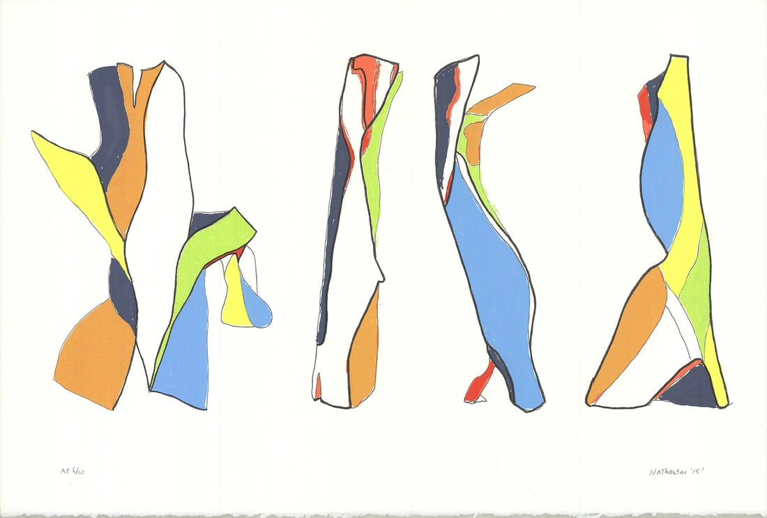 JON NATHANSON American Dance Festival 2015 SIGNED 20" x 29.75" Serigraph 2015 Co (1 of 6)