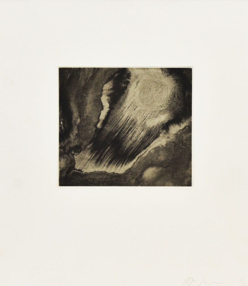 Anish Kapoor Signed Etching Blackness from Her Womb 9 Ltd Ed 30 2000 Framed: Anish Kapoor Signed Etching Blackness from Her Womb 9 Ltd Ed 30 2000 Framed Item Specifics: Artist: Anish Kapoor Subject: Contemporary Abstract Material: Etching on paper Style: Japanese Product Discl