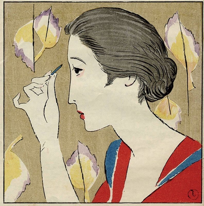 Japanese Woodblock Print Makeup Kesho Yumeji Takehisa Bijin Taisho Era Art: Japanese Woodblock Print Makeup Kesho Yumeji Takehisa Bijin Taisho Era Art Item Specifics: Artist: Takehisa Yumeji Subject: Bijin-ga (Beautiful Woman) Makeup Material: Paper Ink Style: Japanese Year O