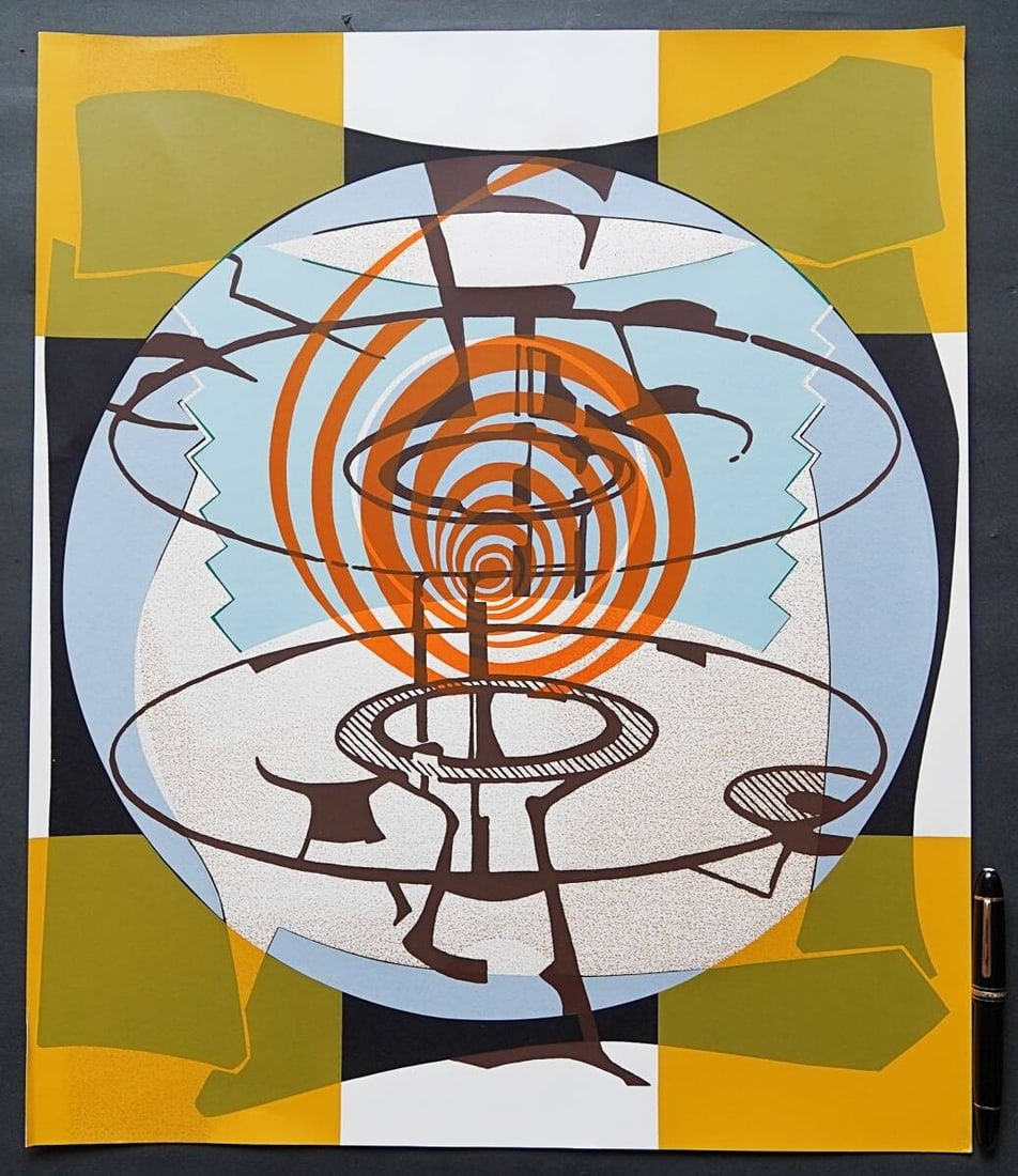 Stefan Hirsig Gathering the Tribe 1998 Silkscreen Ed.300 GROHE Edition (1 of 9)