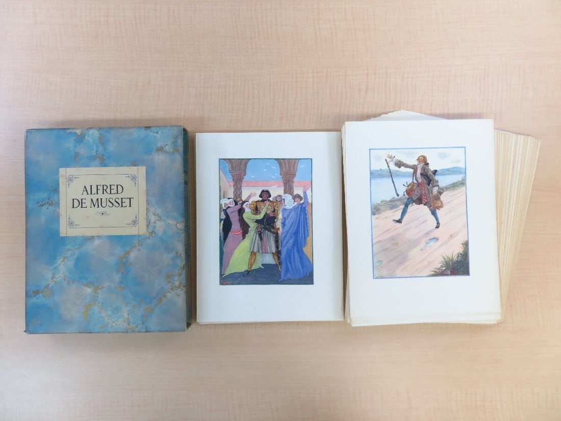 GEORGES LEPAPE Oeuvres Completes de Alfred de Musset Complete Set of 12 Volumes: GEORGES LEPAPE Oeuvres Completes de Alfred de Musset Complete Set of 12 Volumes Item Specifics: Binding: Hardcover Language: French Signed: No Special Attributes: 1st Edition Limited Edition Region: E