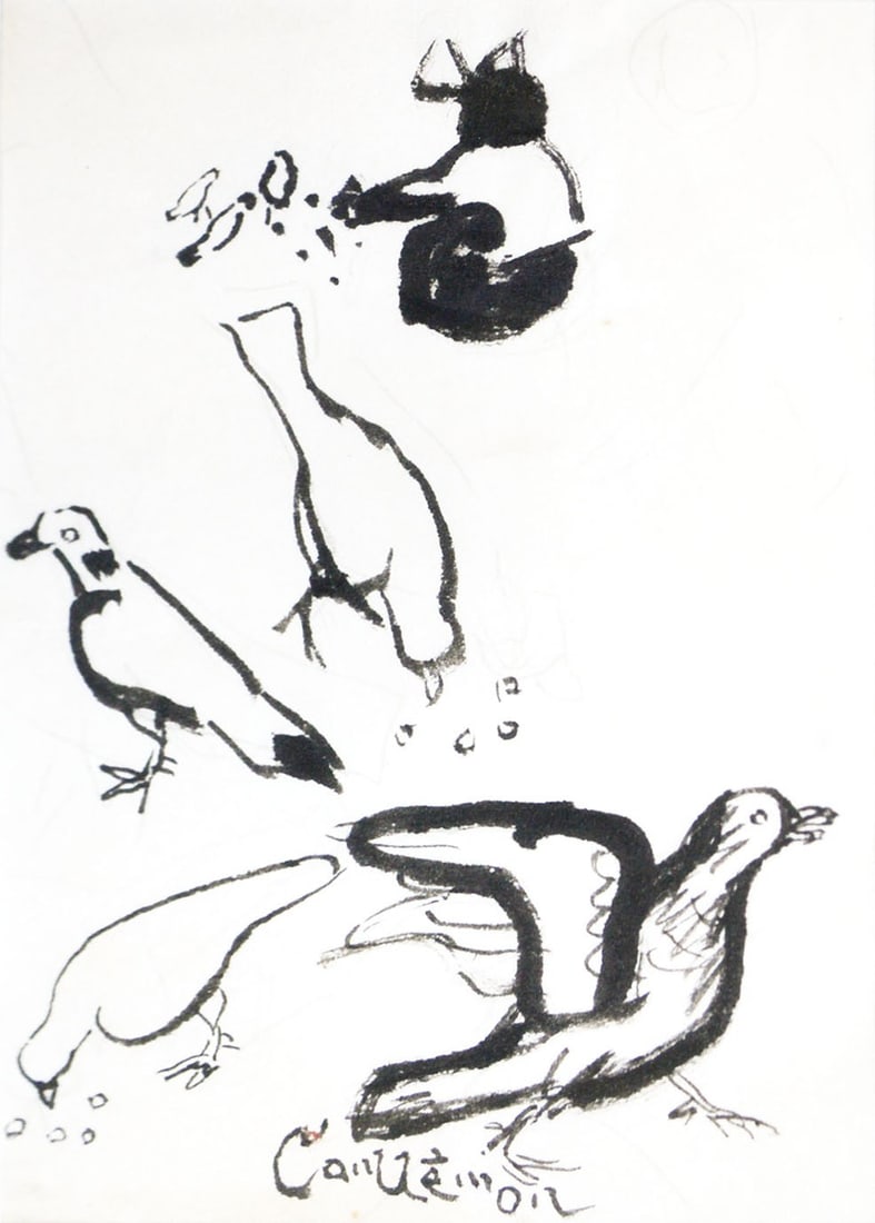 Asai Original Japanese Framed Bird Modern Kan Art Sketch: Asai Original Japanese Framed Bird Modern Kan Art Sketch Item Specifics: Artist: Kan'emon Asai Subject: Bird Material: Paper Style: Japanese Year Of Production: 2010 Product Disclaimer: Please review 