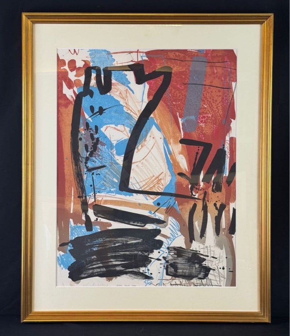 Kjeld Ulrich BRAS NOIR Lithograph Hand Colored Signed Limited Danish Abstract: Kjeld Ulrich BRAS NOIR Lithograph Hand Colored Signed Limited Danish Abstract Item Specifics: Artist: Kjeld Ulrich Unit Of Sale: Single Piece Signed By: Kjeld Ulrich Image Orientation: Portrait Size: 