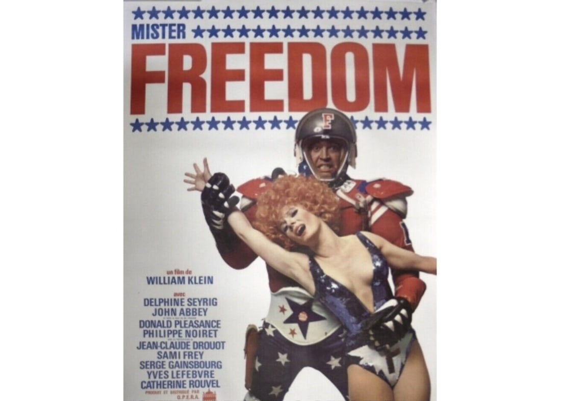 Mister Freedom Original Vintage Movie Poster French Edition by William Klein (1 of 5)