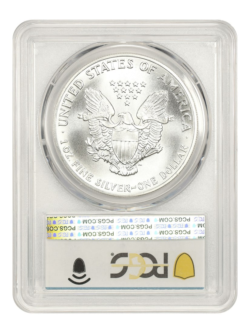 1989 $1 Silver Eagle PCGS MS70 - Silver Eagles - 2