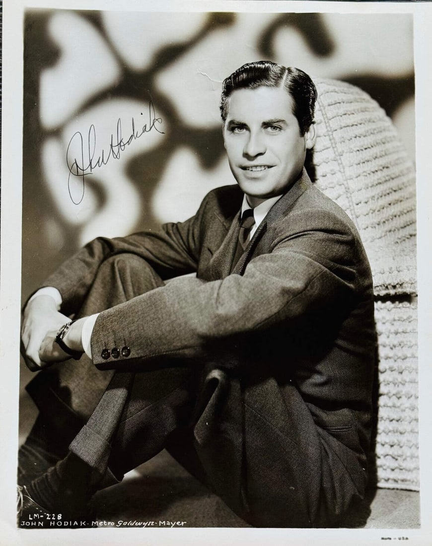 Hodiak John Autographed Celebrity Photo 8x10 (PSA): Hodiak John Autographed Celebrity Photo 8x10 (PSA) Signed by John Hodiak in black across the front of this 8x10 celebrity photo, a unique piece of memorabilia for fans and collectors alike. The Profes