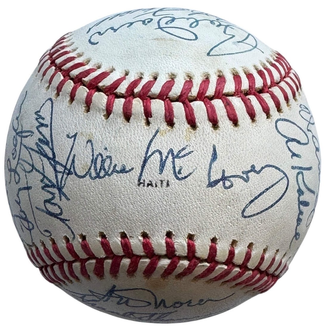 Old Timers Hall Famers Stars Classic Herit Official Autographed Baseball (1 of 7)