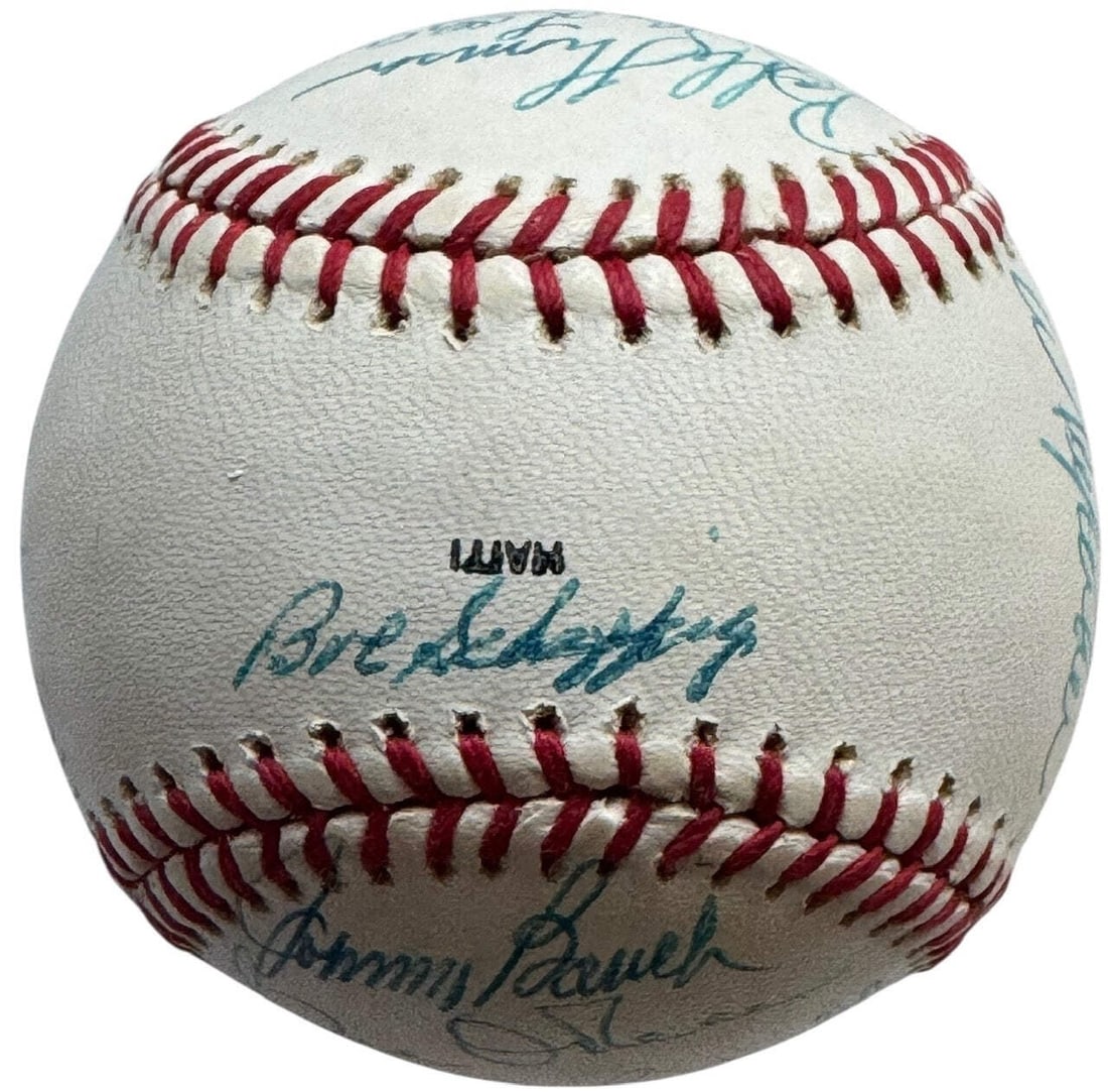 Cracker Jack Baseball Classic 1984 Autographed Old Timers Baseball (1 of 6)