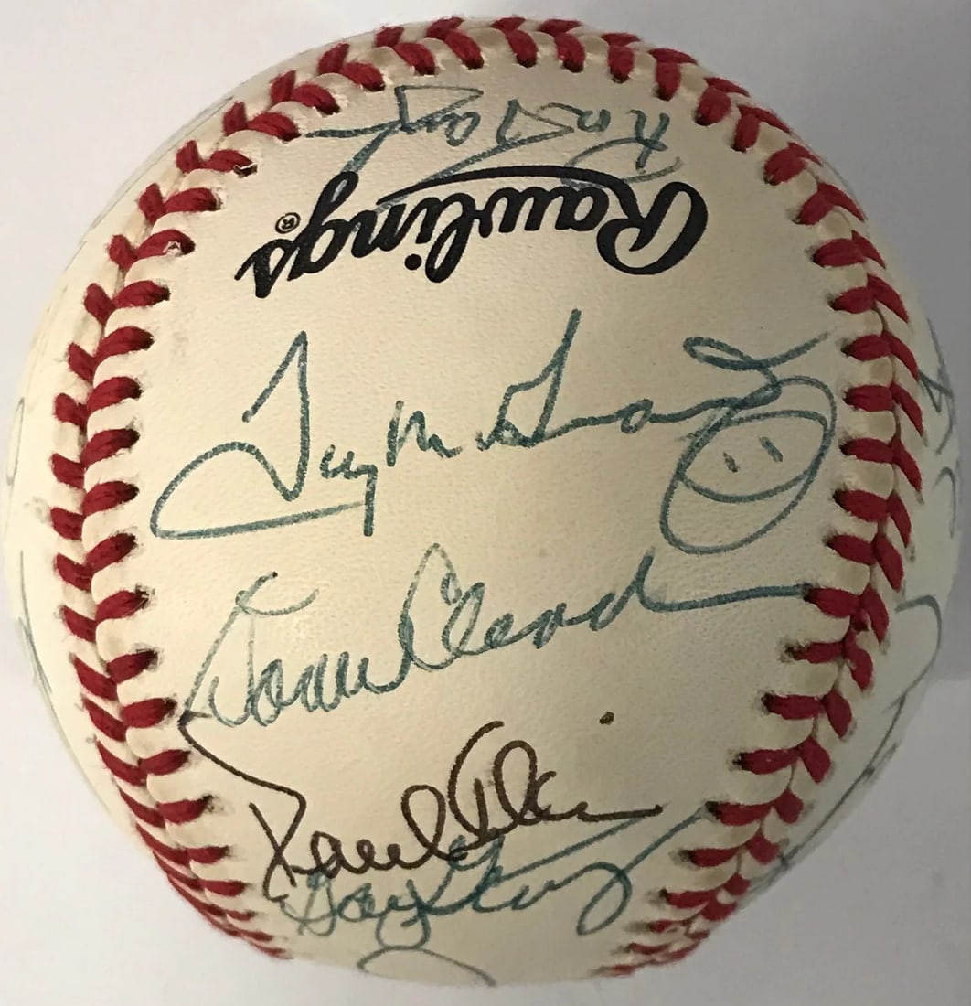 Official Autographed Baseball By Old - 2