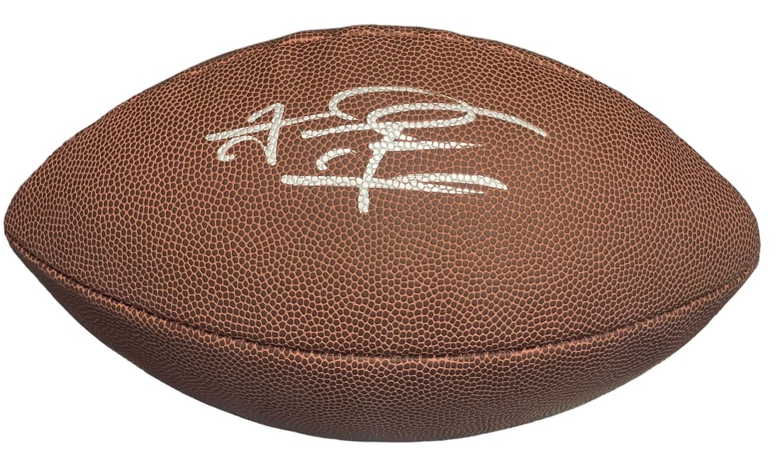 Tua Tagovailoa Autographed Wilson Football: Tua Tagovailoa Autographed Wilson Football Signed in silver paint pen across the front of the football by Tua Tagovailoa, this Fanatics authenticated Wilson NFL Football is a unique piece for