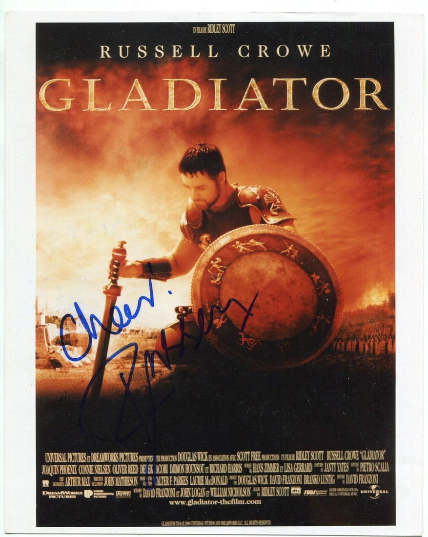 Russell Crowe Autographed Photo 8x10 (1 of 1)
