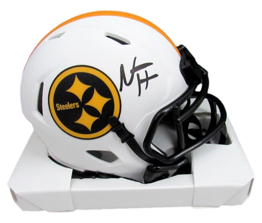Najee Harris Signed Steelers Lunar Fanatics Mini Helmet (1 of 5)