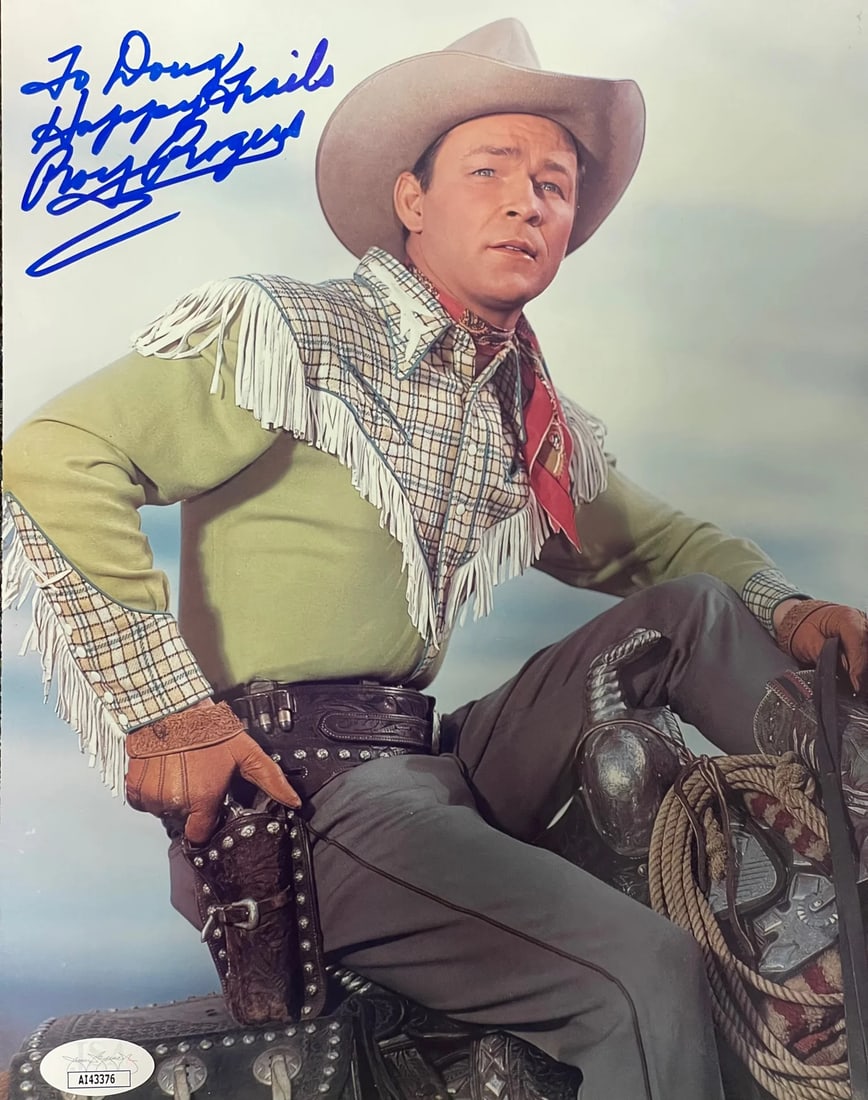 Autographed Photo Celebrity Rogers Roy 8x10 (1 of 2)