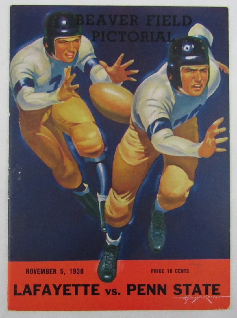 Penn State Nittany Lions 1938 vs Cornell College Football Program 137520: Penn State Nittany Lions 1938 vs Cornell College Football Program 137520 Original 1938 Penn State Nittany Lions College Football Program. This vintage program features the team's roster, stats, and ga