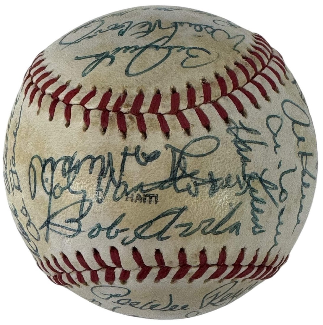 Old Timers Baseball Classic Autographed Baseball HOF's Cracker Jack (1 of 6)