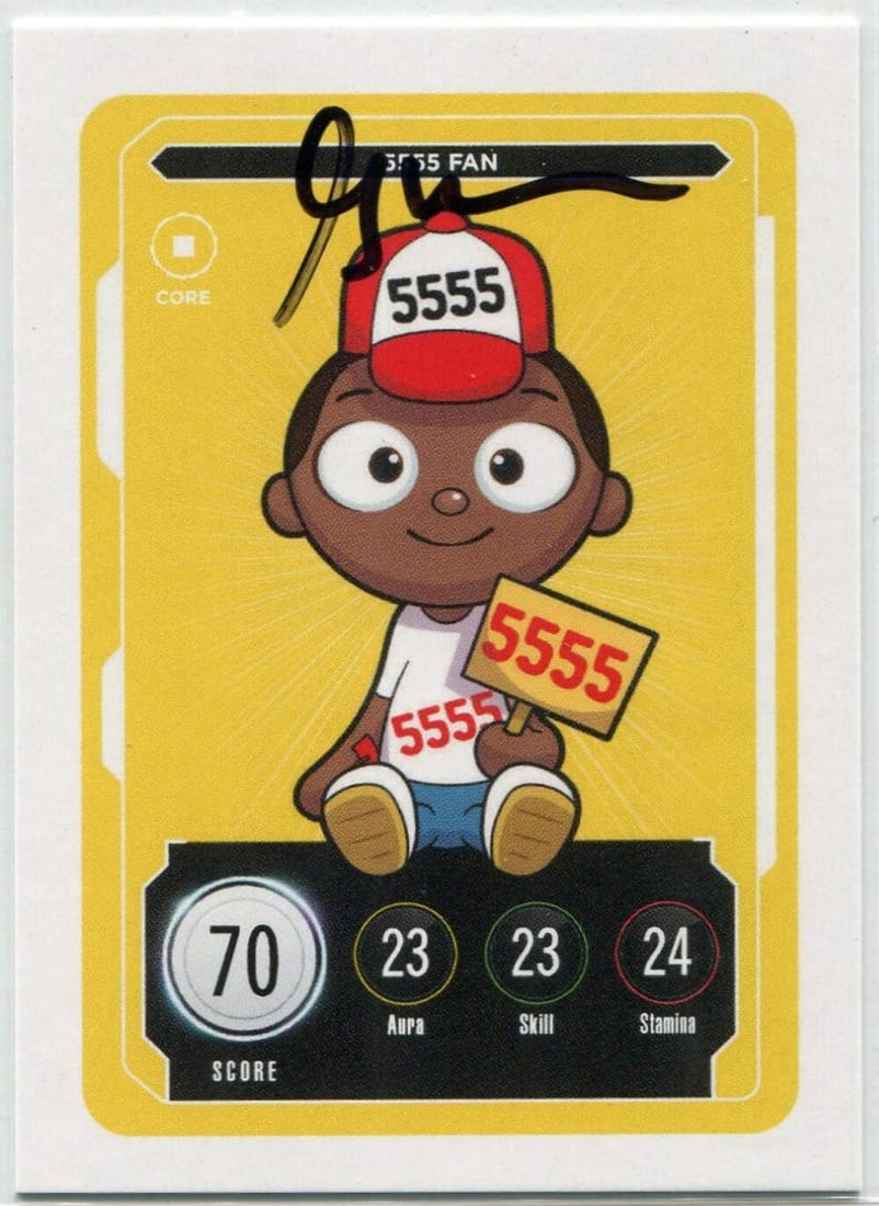 Gary "Vee" Vaynerchuk 2022 VeeFriends 5555 Fan Autographed Card (JSA) (1 of 3)