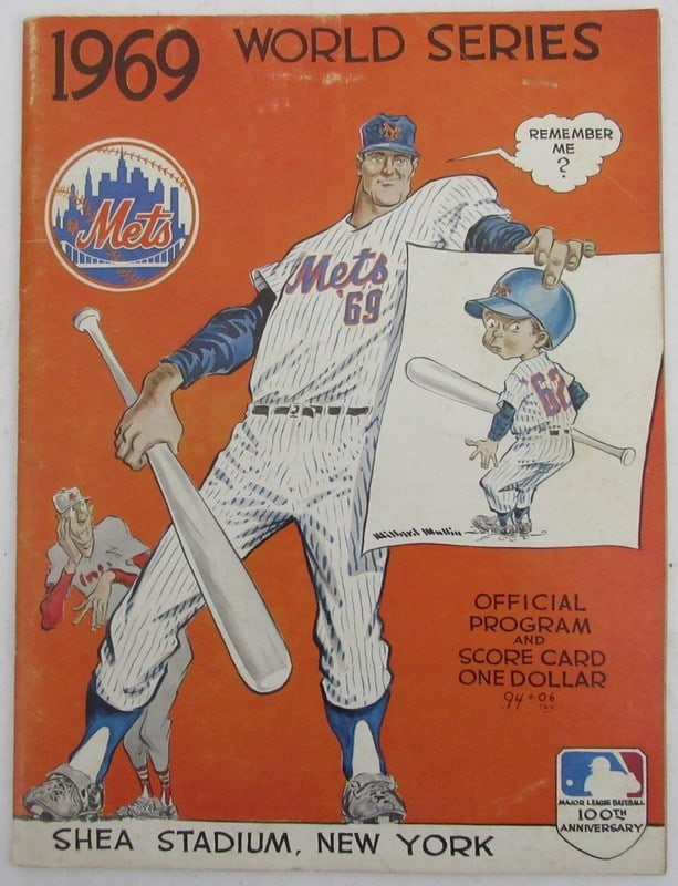 Mets World Series Program 1969 New York Mets 188429 (1 of 6)