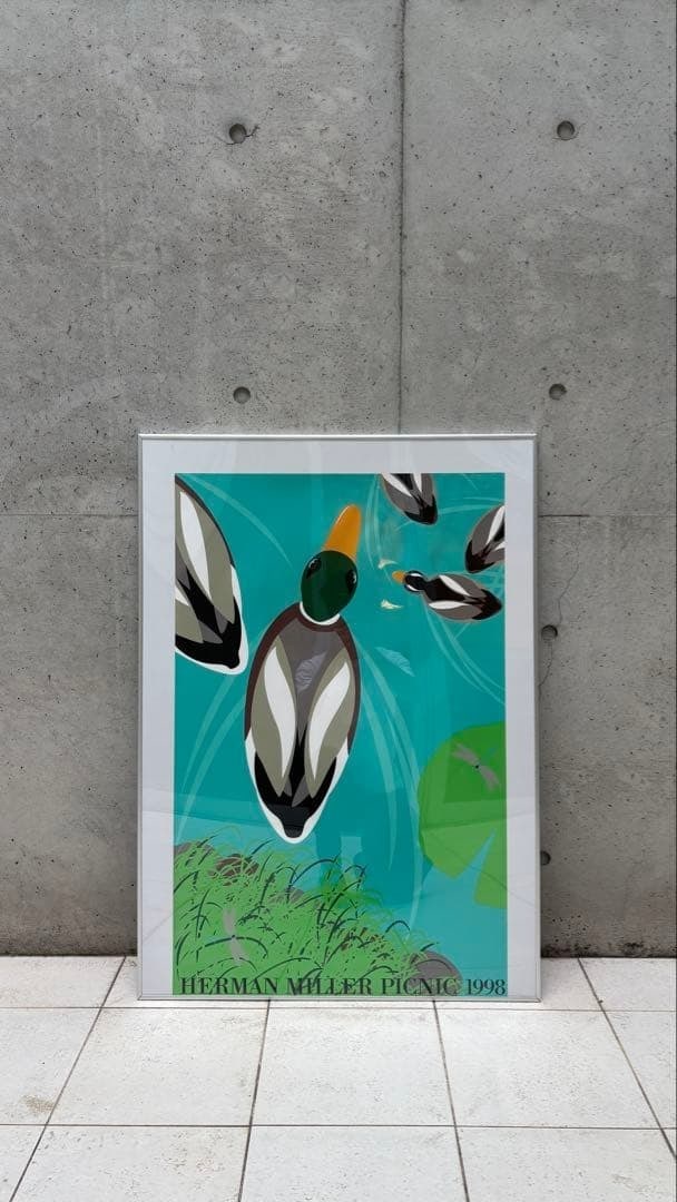 No Frame Herman Miller Summer Picnic 1998 Vintage Poster Only Collectible: No Frame Herman Miller Summer Picnic 1998 Vintage Poster Only Collectible Item Specifics: Type: Poster Year Of Production: 1998 Size: Large Original/Licensed Reprint: Original Product Disclaimer: Plea