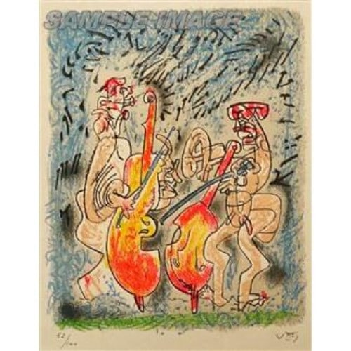 Matta Signed Lithograph Years XV Poligrafa 1979 Roberto Untitled (1 of 3)