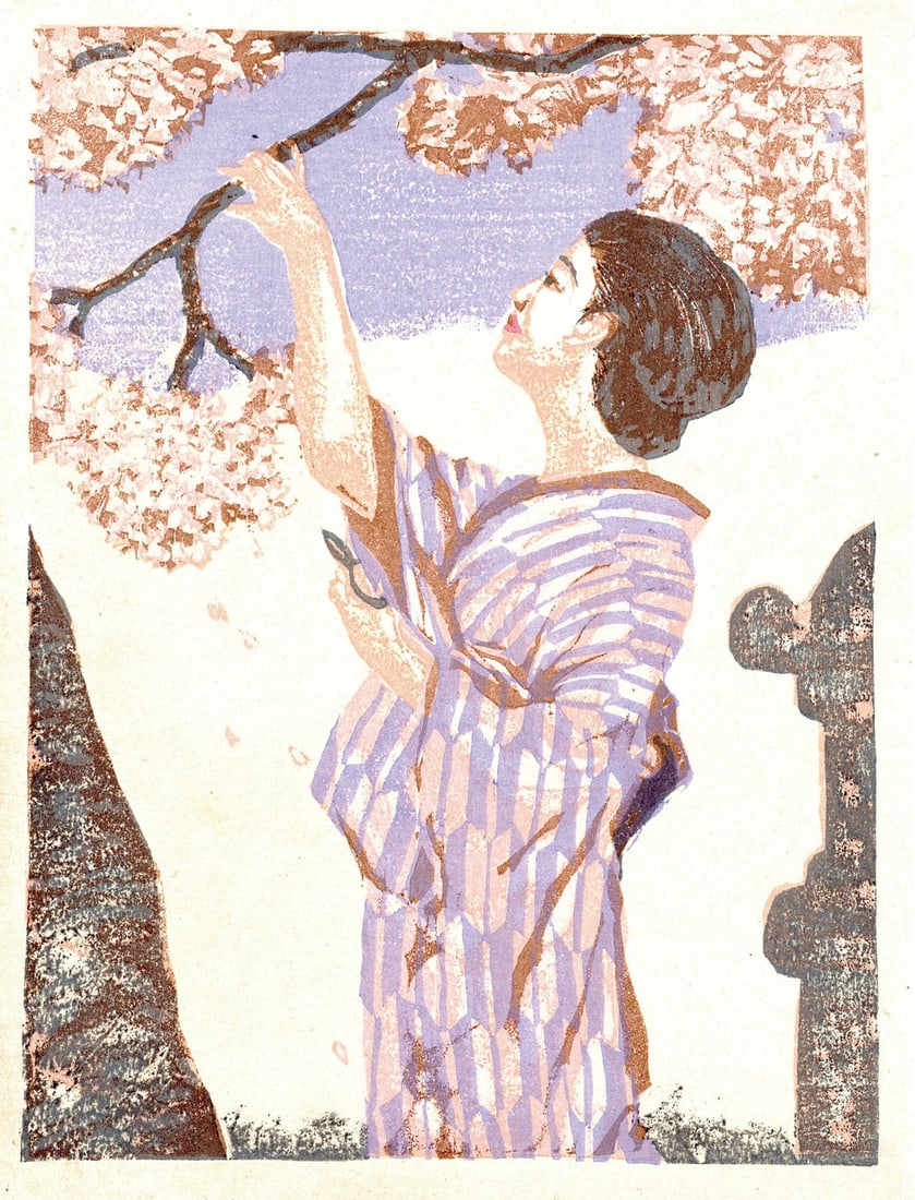 Hanatoki Flower Koshiro Onchi Japanese Takamizawa Woodblock Print Season: Hanatoki Flower Koshiro Onchi Japanese Takamizawa Woodblock Print Season Item Specifics: Artist: Koshiro Onchi Subject: Floral / Flower Season Material: Paper Style: Japanese Product Disclaimer: Pleas