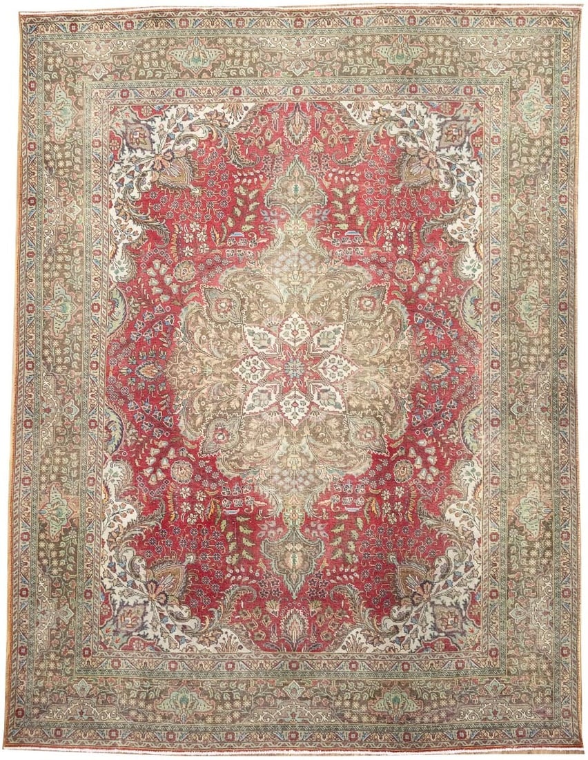 9'6X12'4 Ft Semi-Antique Distressed Muted Oriental Wool Rug Home Decor Carpet Hand-Knotted: 9'6X12'4 Ft Semi-Antique Distressed Muted Oriental Wool Rug Home Decor Carpet Hand-Knotted 9'6 x 12'4 ft Semi-Antique Distressed Muted Oriental Wool Rug - A Timeless Vintage Find. Hand-knotted with tr