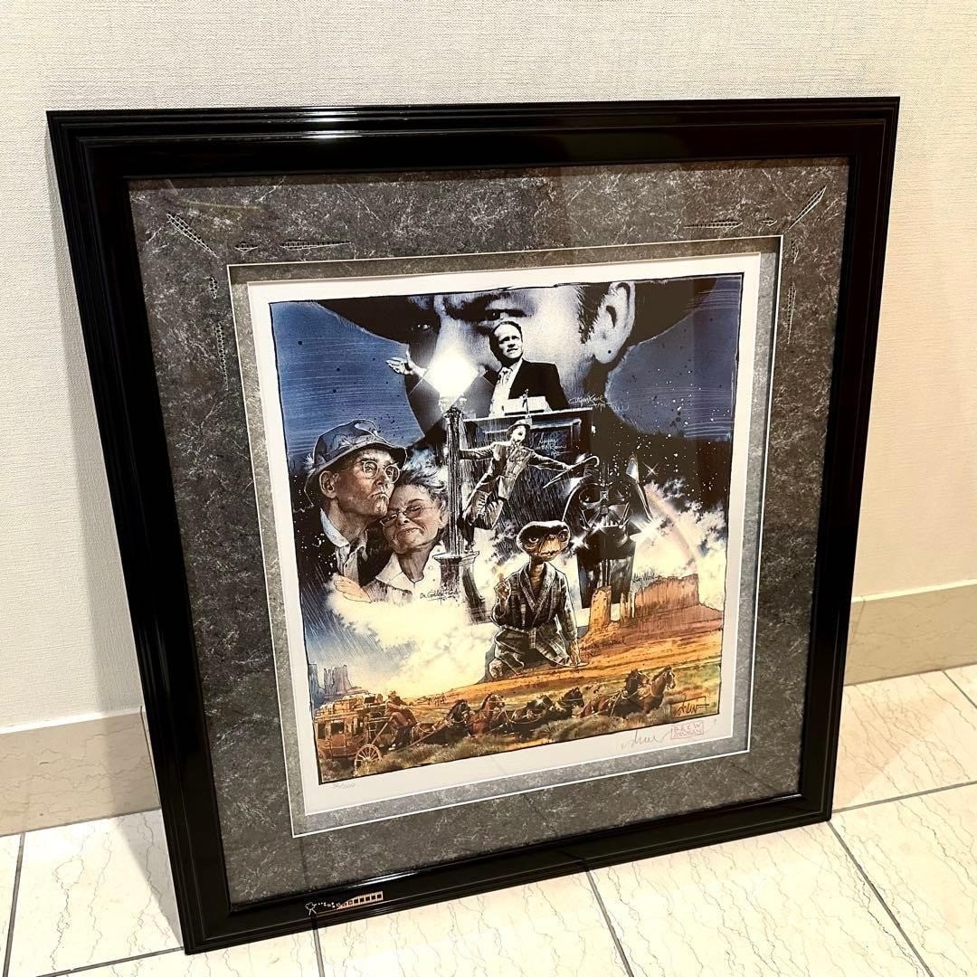 Drew Struzan Americas Movies Giclee Art 1998 Hand Signed ED 32/ 200 Framed: Drew Struzan Americas Movies Giclee Art 1998 Hand Signed ED 32/ 200 Framed Item Specifics: Artist: Drew Struzan Type: Print Production Technique: Giclee Print Product Disclaimer: Please review the ful