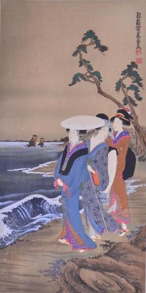 Kitagawa Fujimaro Beauty Japanese Ukiyo e Woodblock Print Futami ga 1907: Kitagawa Fujimaro Beauty Japanese Ukiyo e Woodblock Print Futami ga 1907 Item Specifics: Artist: Kitagawa Fujimaro Subject: Ukiyo-e Material: Paper Style: Japanese Size: 40 x 20 cm Year Of Production: