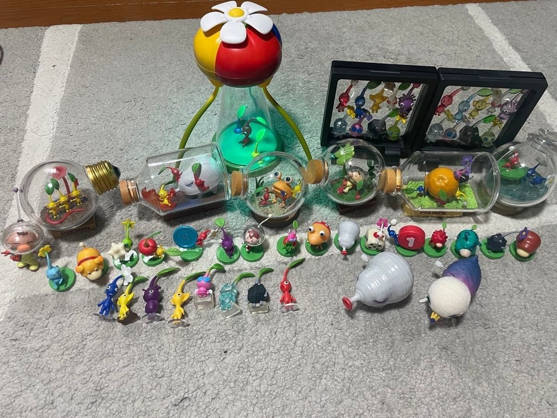 Nintendo Pikmin Last One Room Light Figure Mascot Accessory Complete Set (1 of 1)