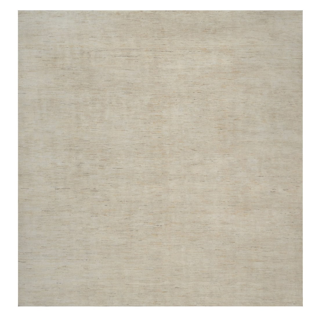Ivory Hand Knotted Wool Rug Square Oriental Plain Design Lori 10'x10: Ivory Hand Knotted Wool Rug Square Oriental Plain Design Lori 10'x10 The Ivory Hand Knotted Wool Rug Square Oriental Plain Design Lori is a stunning piece of modern art, boasting a timeless ivory colo