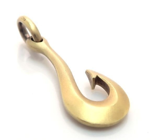 Pomellato 18k Yellow Gold Fish Hook Pendant Charm Necklace: Pomellato 18k Yellow Gold Fish Hook Pendant Charm Necklace Item Specifics: Pendant Shape: Fish Hook Occasion: Anniversary Birthday Christening Christmas Confirmation/Communion Engagement Graduation Mo