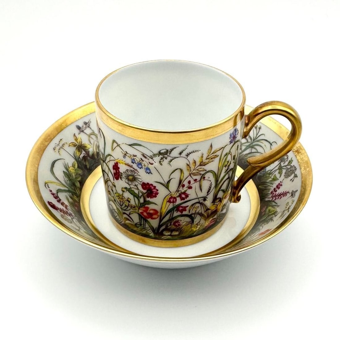 Floral Porcelain Set Royal Limoges Fleur des Champs Cup Saucer Demitasse: Floral Porcelain Set Royal Limoges Fleur des Champs Cup Saucer Demitasse Item Specifics: Brand: Royal Limoges Product Disclaimer: Measurements approximate; colors may vary due to lighting. While we st