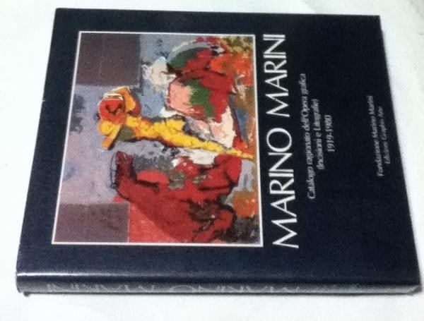Marino Marini Prints Catalogue Raisonne 1919 1980 Lithographs Art Book (1 of 1)