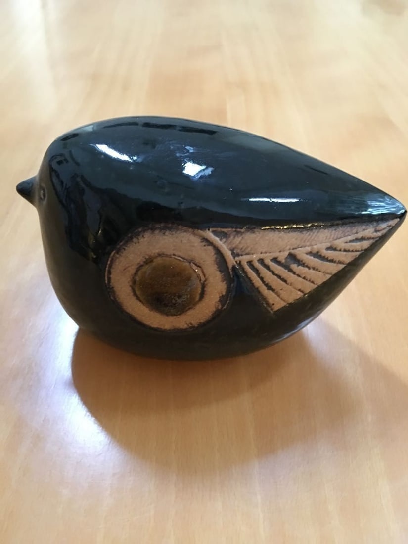 Lisa Larson Birds Blue Bird Faglar Big Pottery Figurine W6in Vintage: Lisa Larson Birds Blue Bird Faglar Big Pottery Figurine W6in Vintage Item Specifics: Origin: NA Antique: Yes Pattern: NA Signed: Yes Material: Porcelain Subject: Bird Vintage: Yes Brand: LISA LARSON T