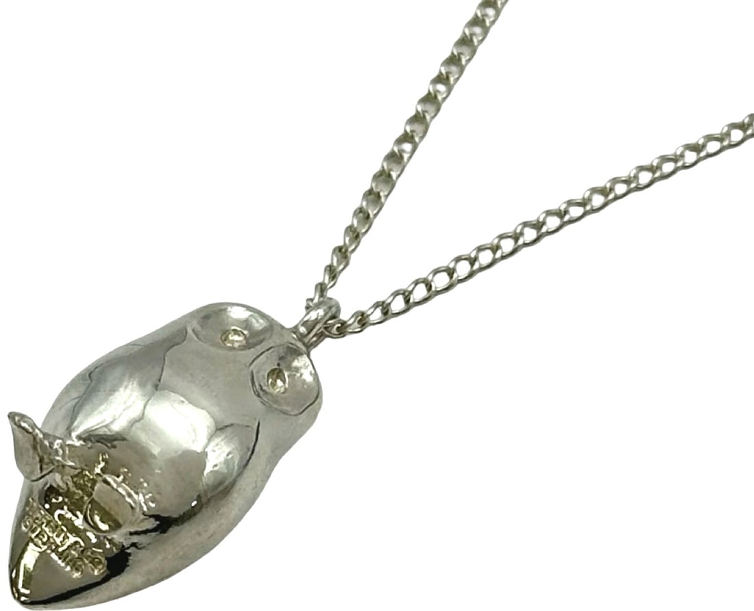 Tiffany Co Owl Sterling Silver 925 Chain Necklace Pendant Animal Vintage: Tiffany Co Owl Sterling Silver 925 Chain Necklace Pendant Animal Vintage Item Specifics: Pendant Shape: Owl Closure: Spring Ring Occasion: Anniversary Birthday Christening Christmas Confirmation/Commu