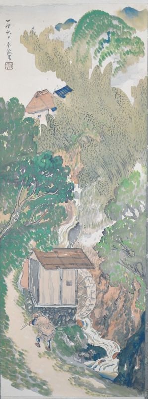 Bakusen Japanese Woodblock Print after Rain by Ugo Fine Art: Bakusen Japanese Woodblock Print after Rain by Ugo Fine Art Item Specifics: Artist: Tsuchida Bakusen Subject: Atmospheric Landscape Material: Paper Style: Japanese Year Of Production: 2010 Product Dis