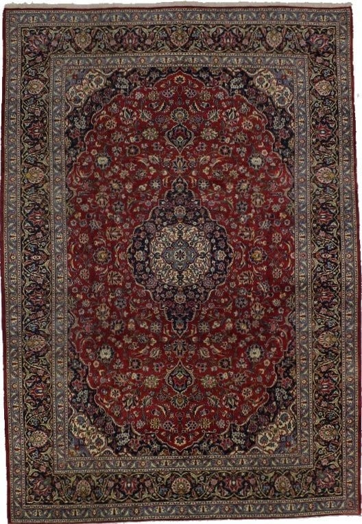 Handmade 9X13 Traditional Oriental Area Rug Red Classic Floral Vintage Carpet Hand-Knotted: Handmade 9X13 Traditional Oriental Area Rug Red Classic Floral Vintage Carpet Hand-Knotted Hand-knotted in traditional Oriental style, this 8'10 x 13'0 red classic floral vintage carpet boasts a rich,