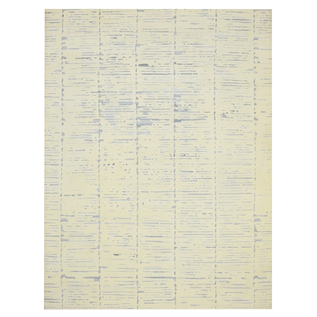 Textured weave rug white wool silk hand knotted 9'x12: Textured weave rug white wool silk hand knotted 9'x12 Hand-knotted with wool and silk, this 9'x12' white rug boasts a unique textured weave, adding depth and visual interest to any room. Made from hig