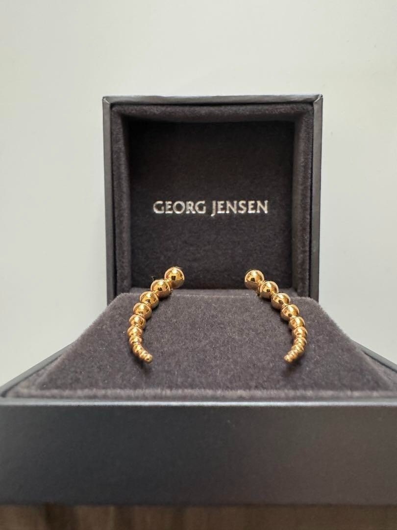 Moonlight Grape 18K Yellow Gold Original Box Earrings Wiht (1 of 6)