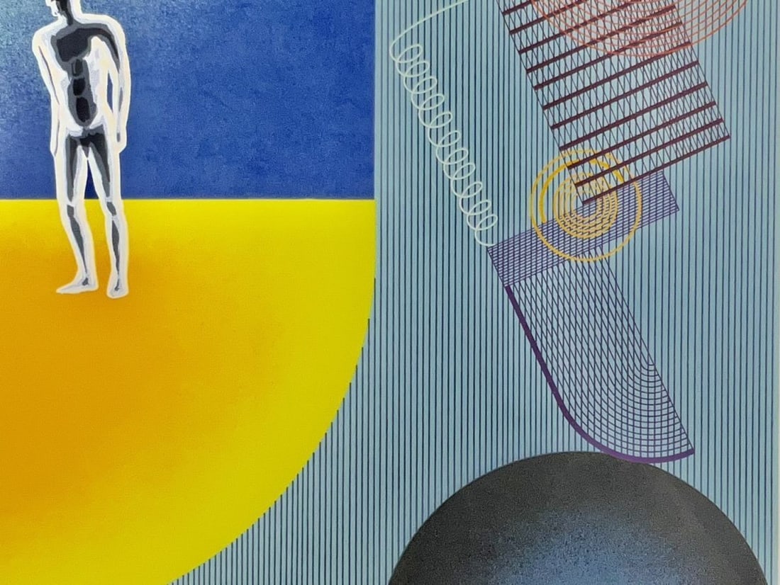 Vasarely Discourse on Method Silkscreen Signed Limited Framed - 5