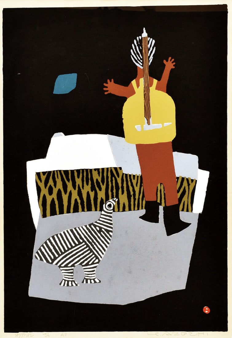 Woodblock Print Wakare Umetaro Azechi Artist Signed 1956 Large: Woodblock Print Wakare Umetaro Azechi Artist Signed 1956 Large Item Specifics: Artist: Umetaro Azechi Subject: Separation / Figures Material: Washi Paper Style: Japanese Product Disclaimer: Please rev