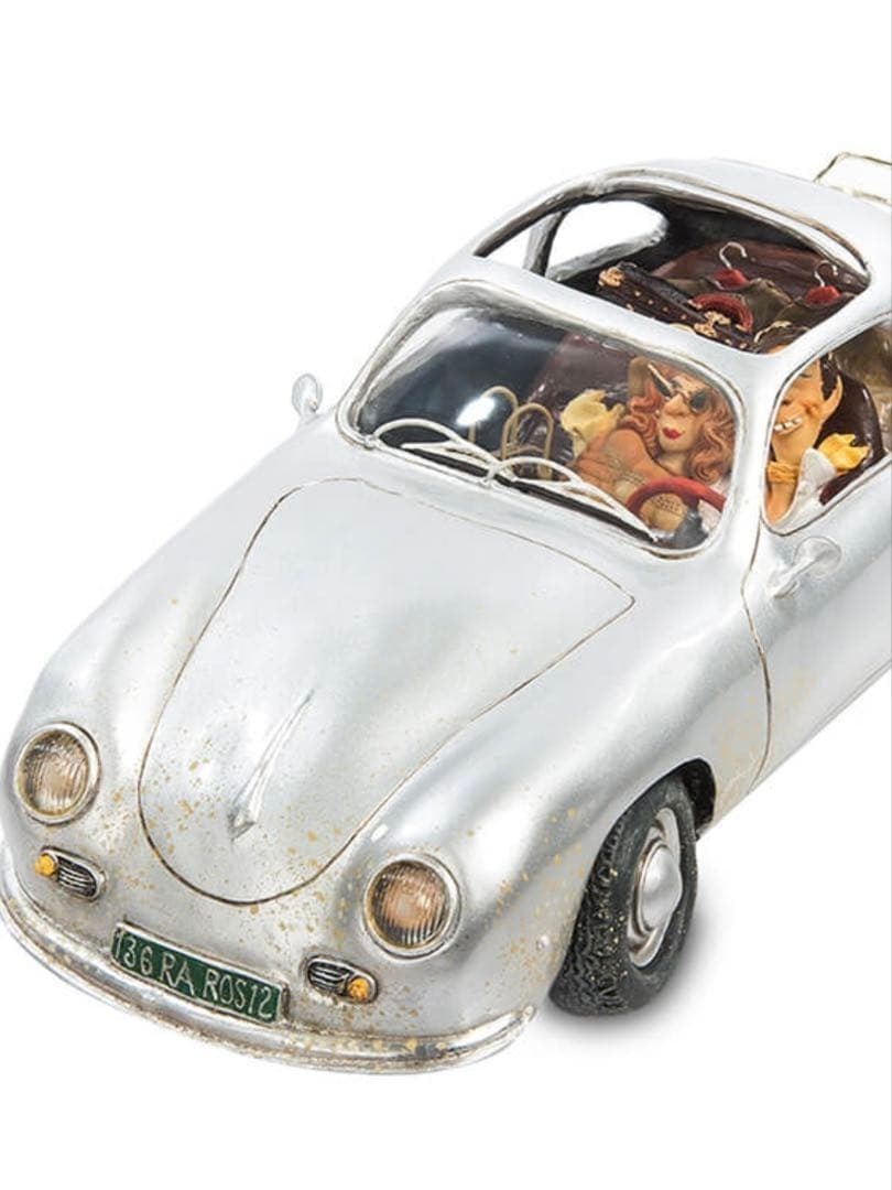 Business trip comic art sculpture figurine collectible no box: Business trip comic art sculpture figurine collectible no box Item Specifics: Brand: Forchino Type: Figurine Color: Silver Theme: Art Material: Polistoun Subject: Porsche Product Disclaimer: All colle