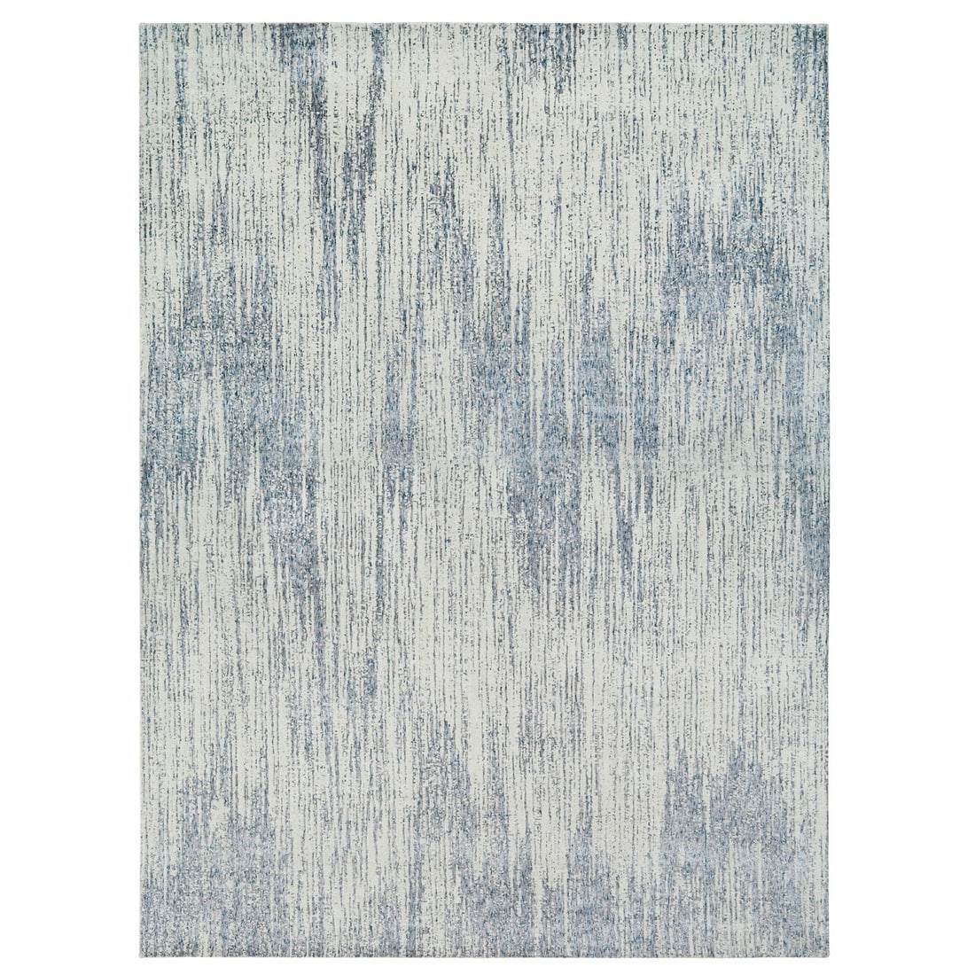 Light Gray Fine Jacquard Wool and Silk Hand Loomed Oversized Rug: Light Gray Fine Jacquard Wool and Silk Hand Loomed Oversized Rug Light Gray Fine Jacquard Wool and Silk Hand Loomed Oversized Rug is a stunning example of traditional Oriental rug craftsmanship, featu