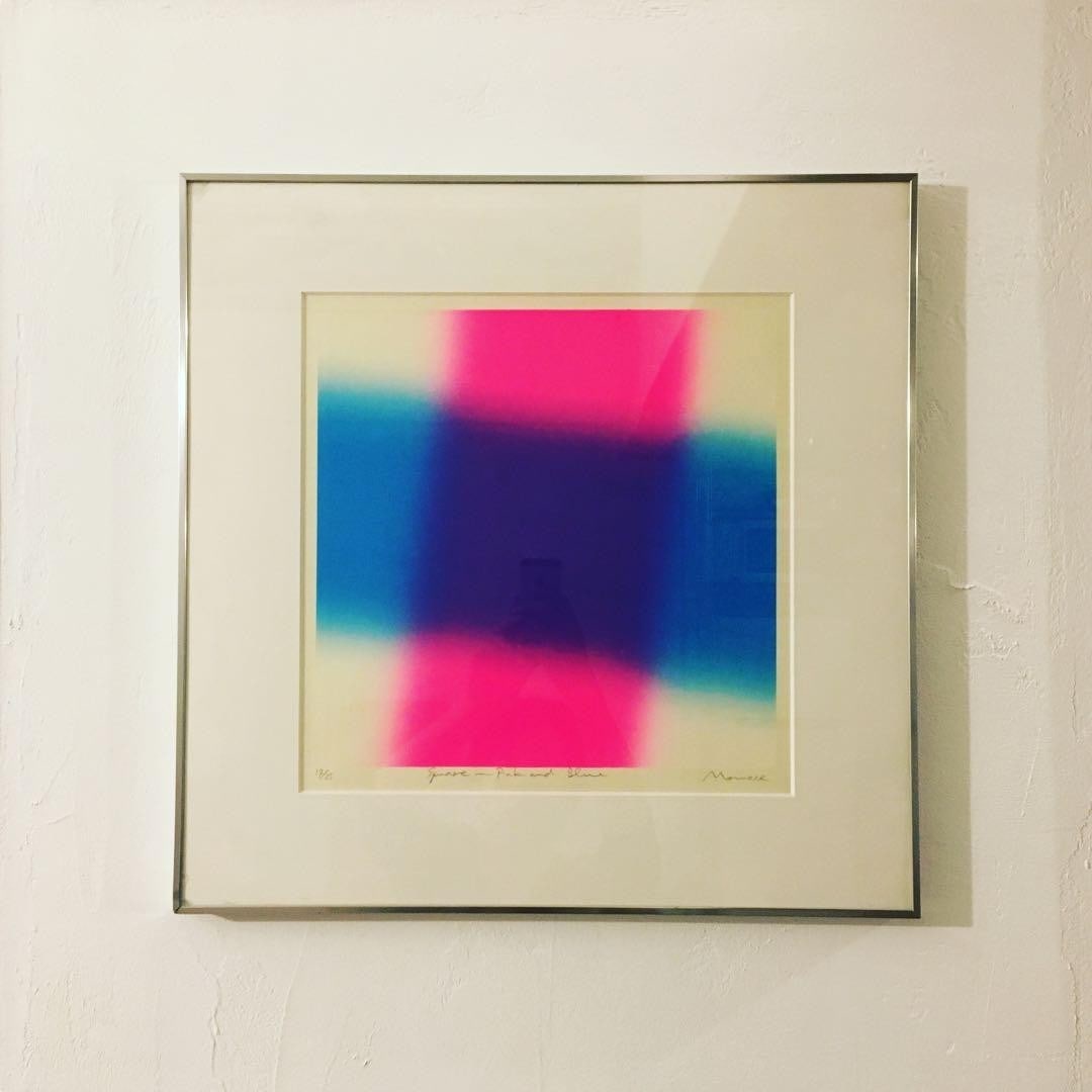 Silkscreen Signed Framed Pink Blue ED Hisashi Momose Square: Silkscreen Signed Framed Pink Blue ED Hisashi Momose Square Item Specifics: Type: Print Product Disclaimer: Please review the full description and photos. Lithographs may be plate-signed, hand-signed,