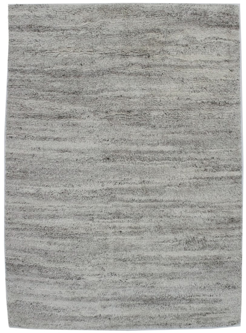 5'4X7'5 Handmade Contemporary Rug Modern Plush Oriental Carpet Home Decor Hand-Knotted: 5'4X7'5 Handmade Contemporary Rug Modern Plush Oriental Carpet Home Decor Hand-Knotted Hand-knotted with 100 knots per square inch, this 5'4 X 7'5 ft modern plush Oriental carpet boasts a solid, moder