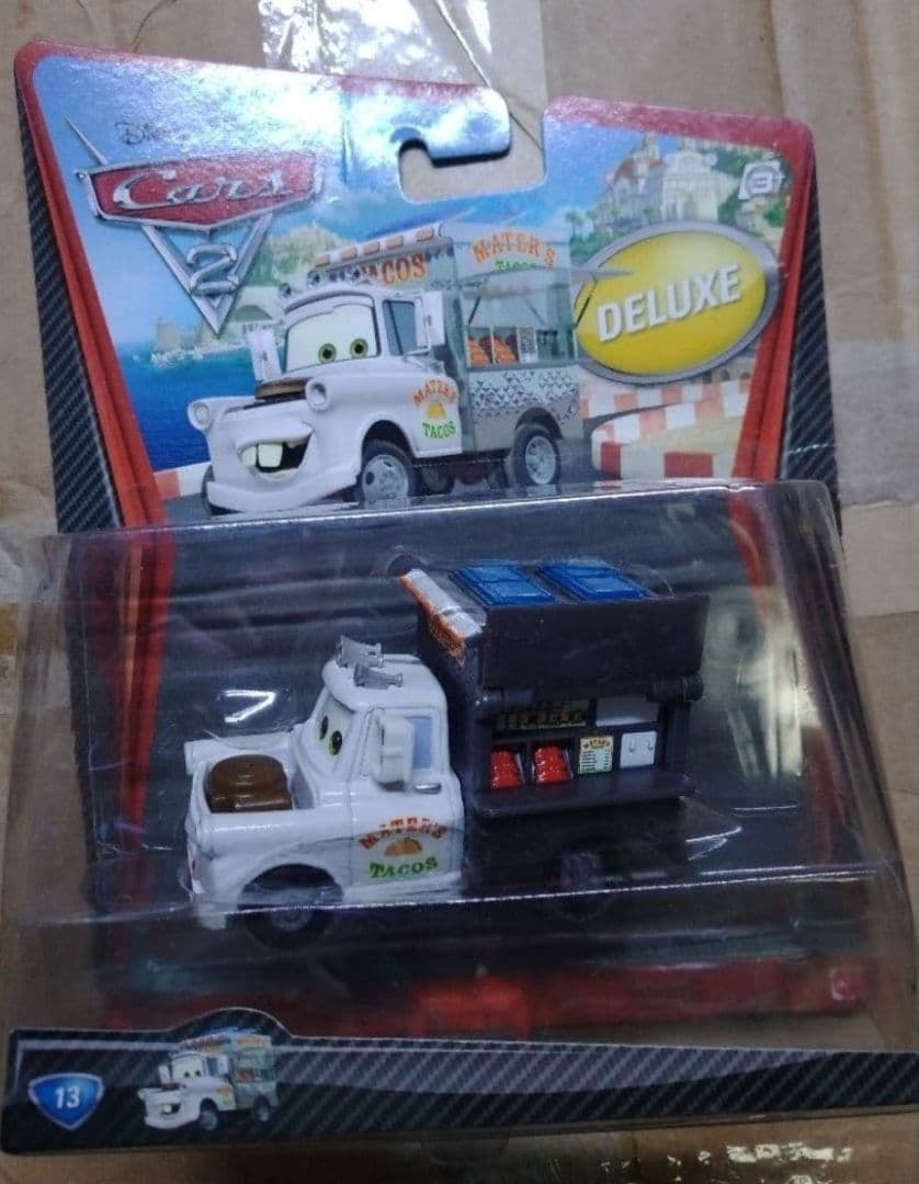 Mattel Cars Taco Truck Mater Disney Pixar Toy Vehicle Unopened Box Damage (1 of 6)
