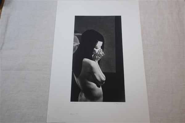 Kaoru Saito Original Mezzotint Etching Untitled 2 50 Signed 1974 Japanese Art: Kaoru Saito Original Mezzotint Etching Untitled 2 50 Signed 1974 Japanese Art Item Specifics: Artist: Kaoru Saito Subject: Abstract Material: Paper Style: Japanese Size: 44.5 x 32 cm Year Of Productio