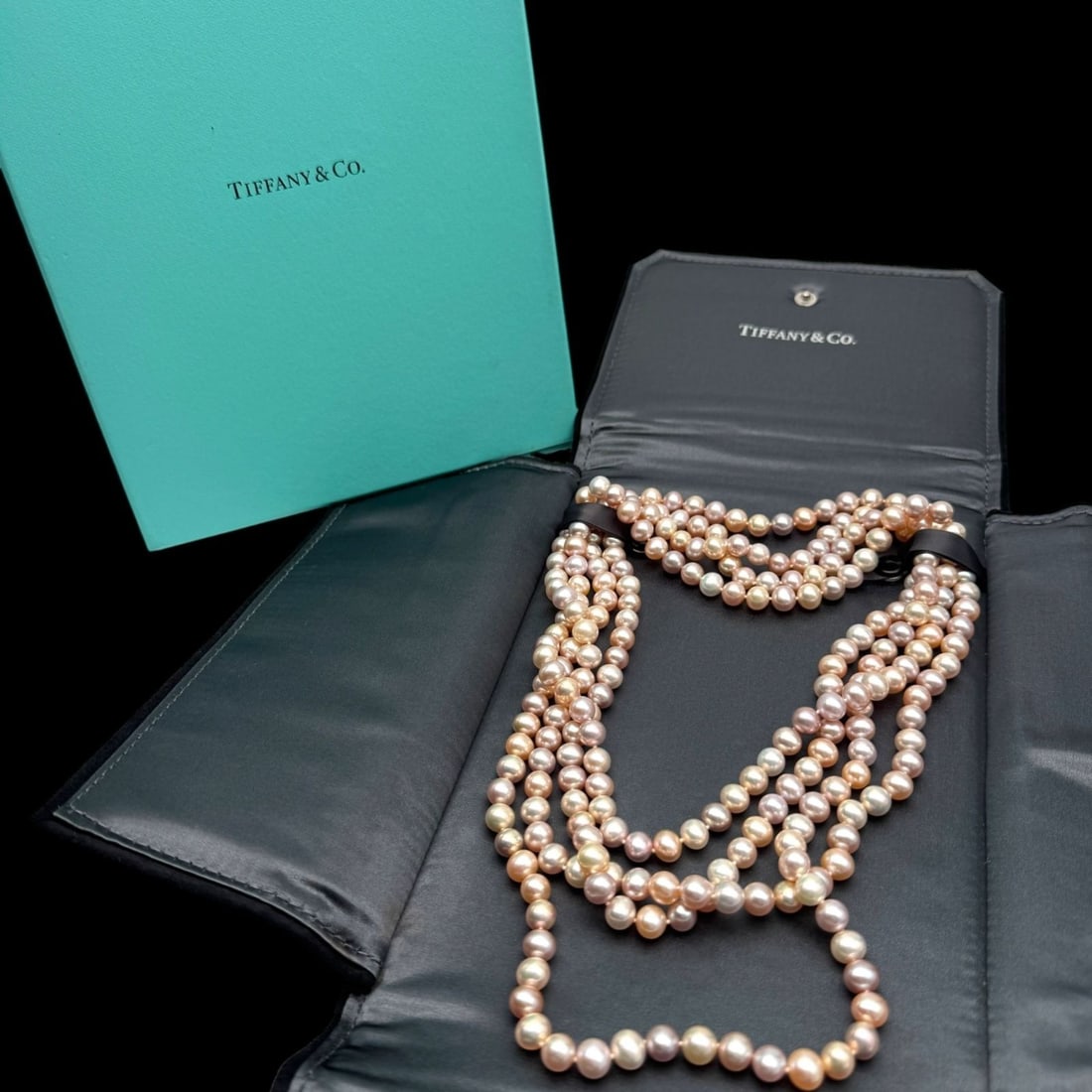 Tiffany & Co Ziegfeld Freshwater Pearl Long Strand Silver Necklace 80.7 in Box: Tiffany & Co Ziegfeld Freshwater Pearl Long Strand Silver Necklace 80.7 in Box Item Specifics: Occasion: Anniversary Birthday Christening Christmas Confirmation/Communion Engagement Father's Day Gradu
